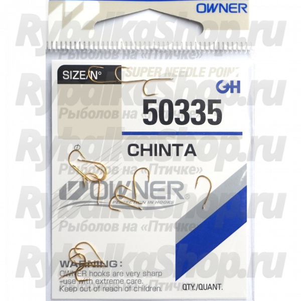 Одинарный крючок Owner 50335 №02