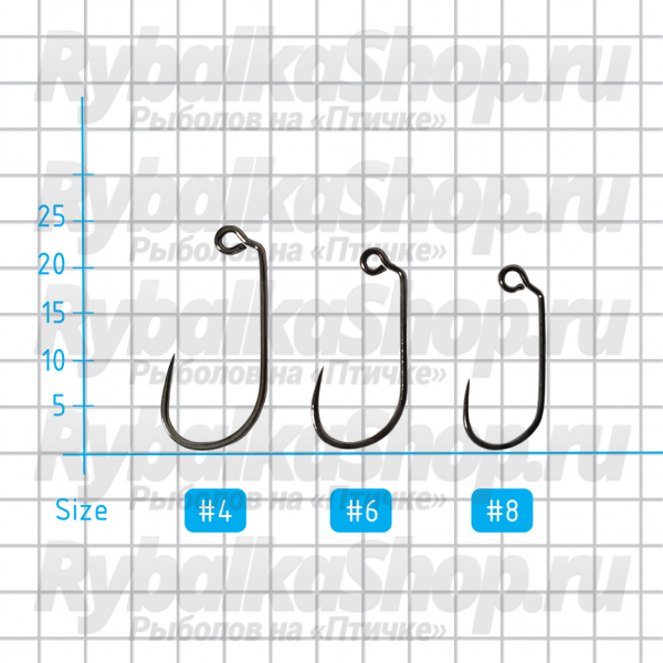 Крючки Trout Jara Jig Hooks #4