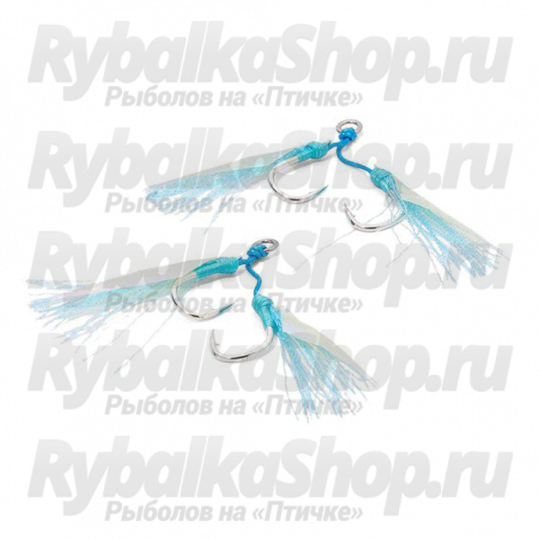 Крючок-ассист спарка BKK Sea Ranger+ #1/0 (XL) (2 пары)