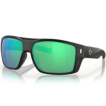 Очки поляризационные Costa Diego 580G (Matte Black/Green Mirror 580G, Large)
