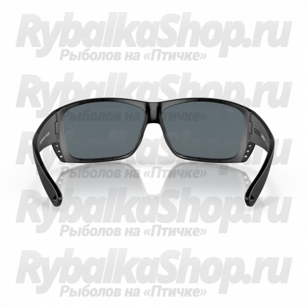 Очки поляризационные Costa Cat Cay 580 GLS (Blackout/Blue Mirror, Large)