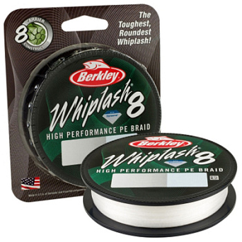 Плетеный шнур Berkley Whiplash 8 Crystal 150m 0.14mm (1446621)