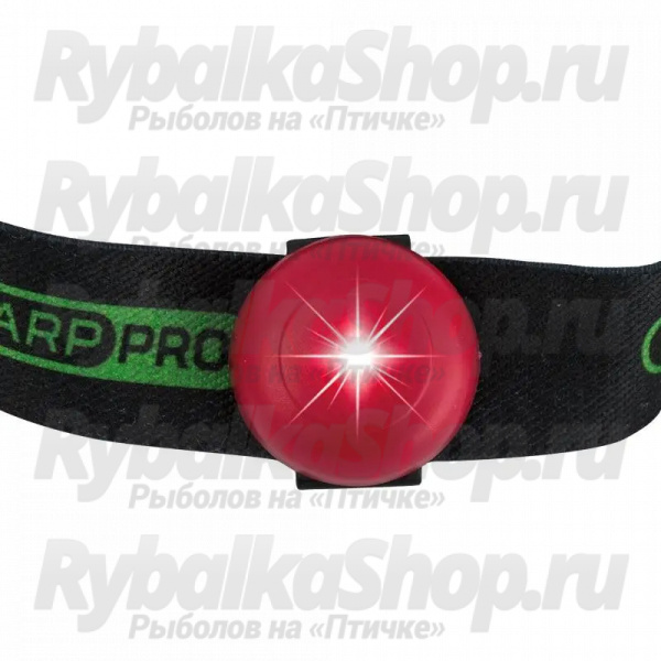 Фонарь налобный трехцветный Carp Pro WRG (GM17036)