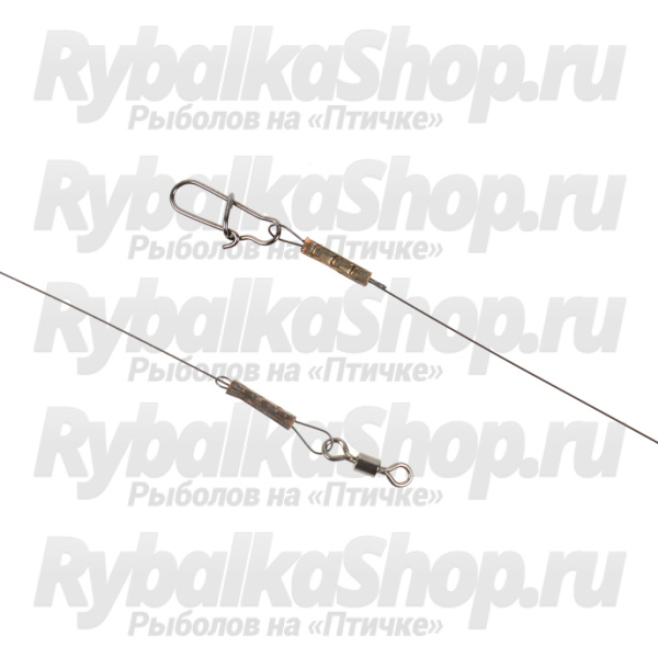 Поводок Formix титановый UL2 10см, 5 кг, 2шт.в уп.