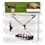 Снасть карповая (2К30-КМ-2кр.2) корм. пружин. 30гр, коромысло, 2кр.№2