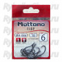 Крючок Mottomo Carp 086 Nickel black №6 (10 шт)
