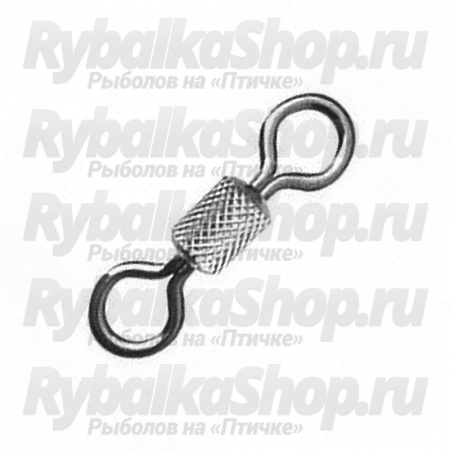 Вертлюг Nautilus Rolling Swivel 0102 size #12 тест 9кг