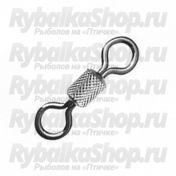 Вертлюг Nautilus Rolling Swivel 0102 size # 1 тест 47кг