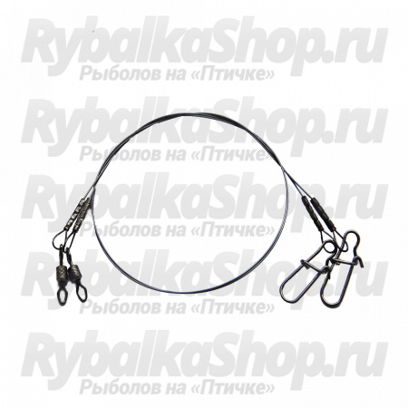 Поводок Контакт Nickel Titanium T10кг L25см