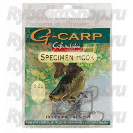 Крючок Gamakatsu G-Carp Specimen №08