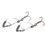 Готовый монтаж Savage Gear SS Corkscrew Stinger Red + Bn, 3г, No1/0, 35кг, уп.2шт, арт.72277