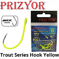 Prizyor Trout Series Hook Yellow BKK 8001 Prizyor Trout Series Hook Yellow BKK 8001