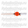 Удочка зимняя "Окунь" WHP56P, пенопласт ручка - 85 мм, L-200 мм, цв. в ассорт.