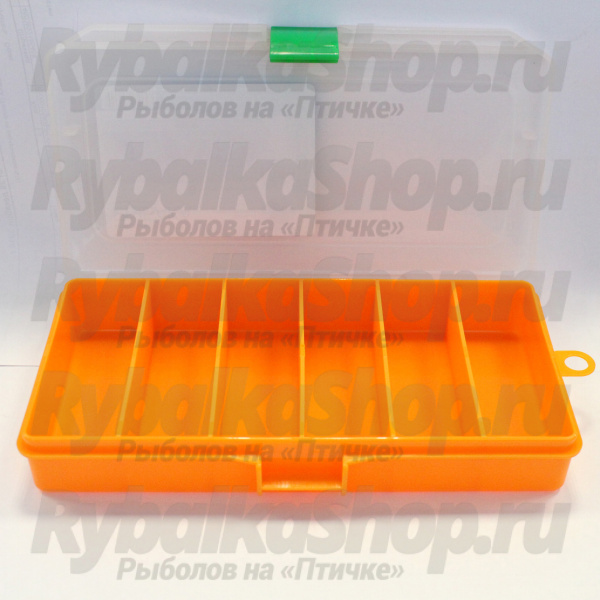 Коробка рыболова малая Fisherbox 216 Orange