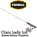 Frabill Clam Lady Ice Buster Series Combos (удочка + катушка) Frabill Clam Lady Ice Buster Series Combos (удочка + катушка)
