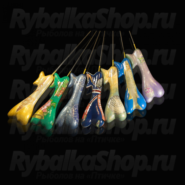 Зимняя удочка Artuda Техно АРТ ручная отделка