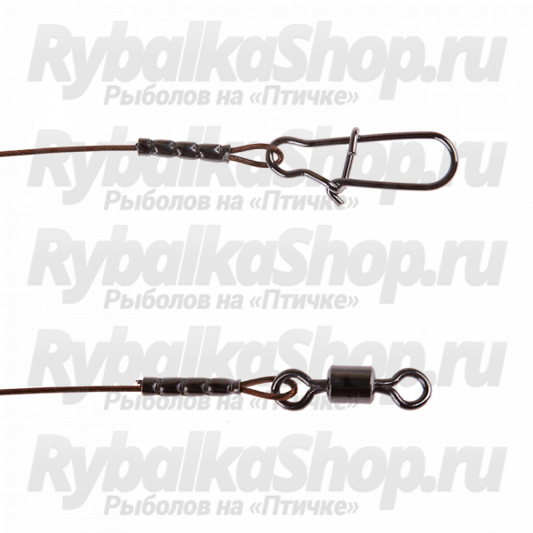 Поводок FHM 1х19 (AFW) Trolling 16кг 50см (уп.1шт)