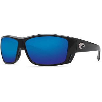 Очки поляризационные Costa Cat Cay 580 P (Shiny Black/Blue Mirror 580 P/Large)