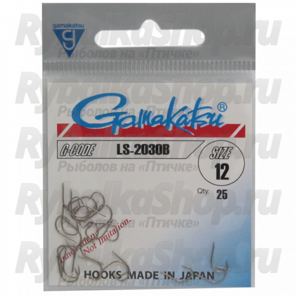 Крючок Gamakatsu Hook LS-2030B Bronze №06
