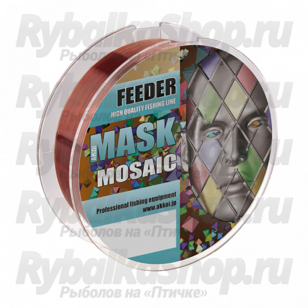 Леска монофильная AKKOI Mask Feeder 150m 0.184