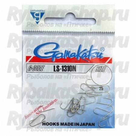 Крючок Gamakatsu Hook LS-1310N Nickel №02