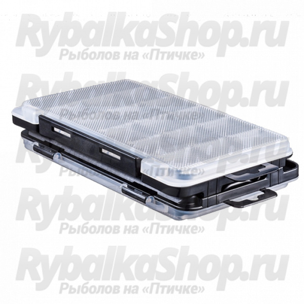 Коробка Meiho Light Game Case J C.BK 3 отделения с 15 разделителями 175×105×18 mm