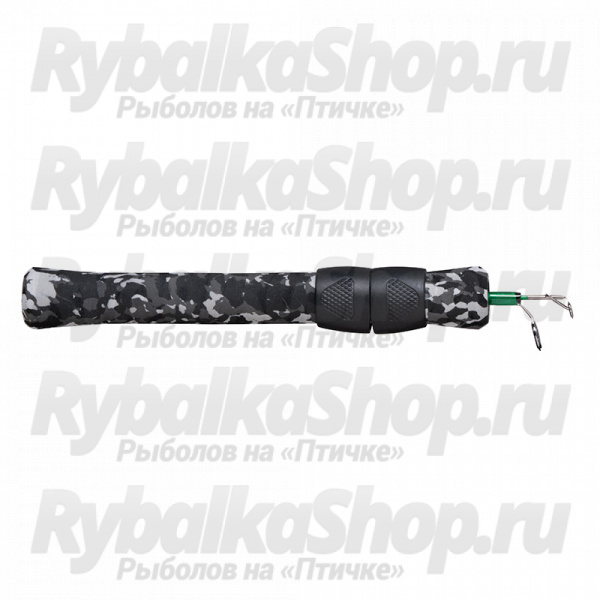 Зимние удилище Rapala Medium Heavy/51см телескопическое камуфлированная неопреновая рукоять