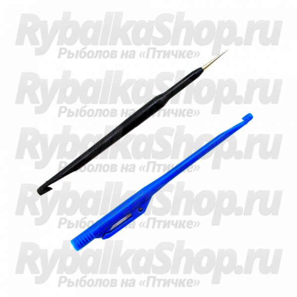 Экстрактор для крючка пластиковый с иглой S Flagman HW0002