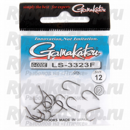 Крючок Gamakatsu LS-3323F  N/L Black №2