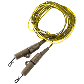 Набор готовых оснасток Nautilus Safety Clip Rig Jungle Camou 90см 45lb (2pcs)
