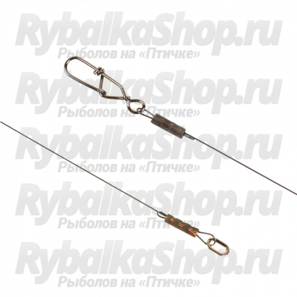Поводок Formix титановый L4 15см, 10 кг, 2шт.в уп.