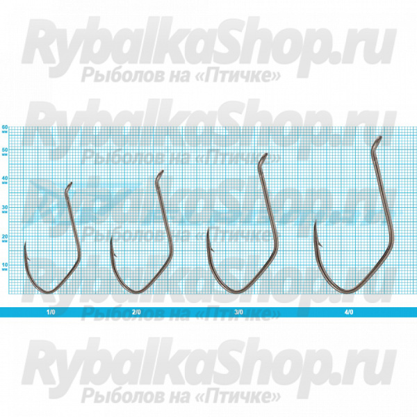 Крючок сомовый Flagman Cat Fish Strong Hook №1/0 3шт