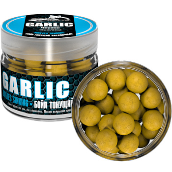 Бойлы насадочные тонущие Sonik Baits 14мм 90мл GARLIC