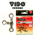 Vido Craft Barrel Cross-Line Swivel VD-BCLS Vido Craft Barrel Cross-Line Swivel VD-BCLS