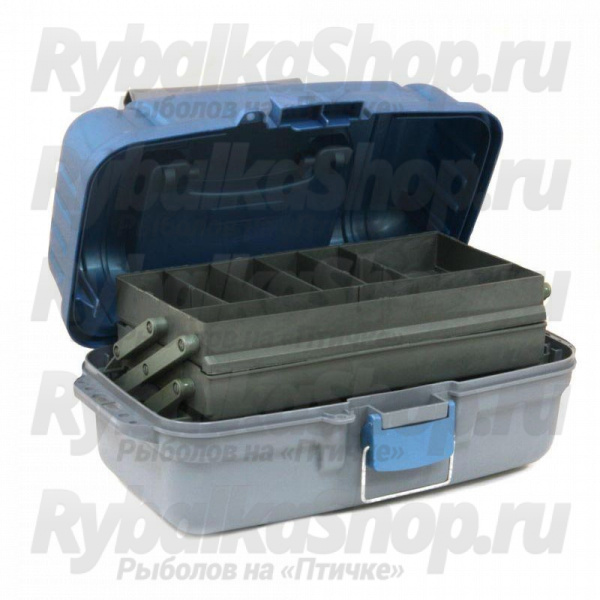 Ящик рыболовный Три Кита ЯР-2 (370х190х180) 2 лотка 8952662