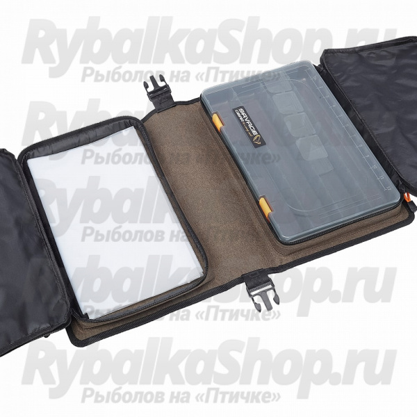 Сумка Savage Gear Flip Rig Bag L, 1 коробка, 12 пакетов, 39x25x10см, 10л, арт.74250