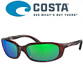 Costa Brine 580P Tortoise/Green Mirror Costa Brine 580P Tortoise/Green Mirror