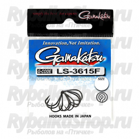 Крючок Gamakatsu LS-3615F  N/L №4 (8шт.)