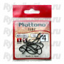 Крючок Mottomo Carp 086 Nickel black №4 (10 шт)