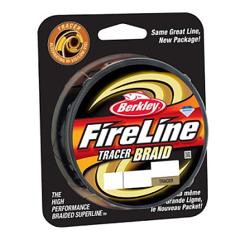 Шнур плетеный Berkley Fireline Tracer Braid 110m - 0.14mm
