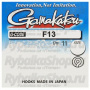 Крючок Gamakatsu F13 Ring Eye N-L №08 (14шт)