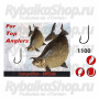 Крючок Gamakatsu BKS-1100B Bream 22см Comp №16 d поводка 010 (10шт.)