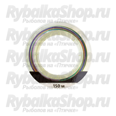 Плетеный шнур Garry Angler Eclips 150m Multicolour 0.8/0.14mm