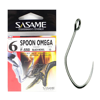 Крючок Sasame Spoon Omega NS №6