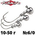 Джиг-головка Mikado Abeerdeen BN крючок №6/0 Джиг-головка Mikado Abeerdeen BN крючок №6/0