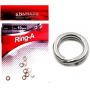 Заводное кольцо Namazu RING-A, цв. Cr, р. 5 ( d=7 mm), test-17 кг (уп.10 шт)