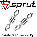 Sprut SW-04 BN Diamond Eye Rolling Swivel Sprut SW-04 BN Diamond Eye Rolling Swivel