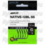Крючок-ассист BKK Native-12BL SS #1 (5шт)