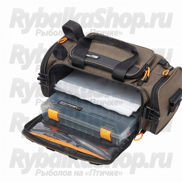 Сумка Savage Gear Specialist Soft Lure Bag, 1 коробка, 10 пакетов 21x38x22см, 10л, арт.74240