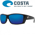 Costa Cat Cay 580 P Shiny Black/Blue Mirror Costa Cat Cay 580 P Shiny Black/Blue Mirror